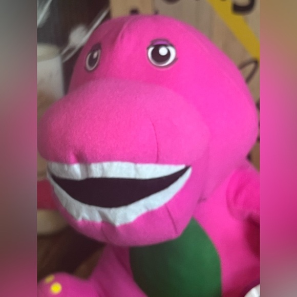 NEW Barney The Dinosaur Toy Factory Plush Purple Stuffed Animal 2021’ ages 3+ - Picture 11 of 17